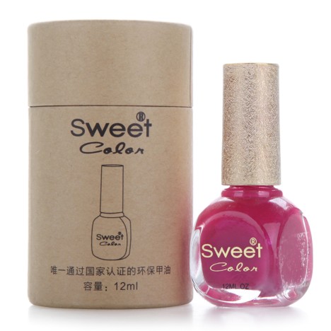 Sweet Color环保指甲油12ML 增加光彩 持久鲜丽多色可选